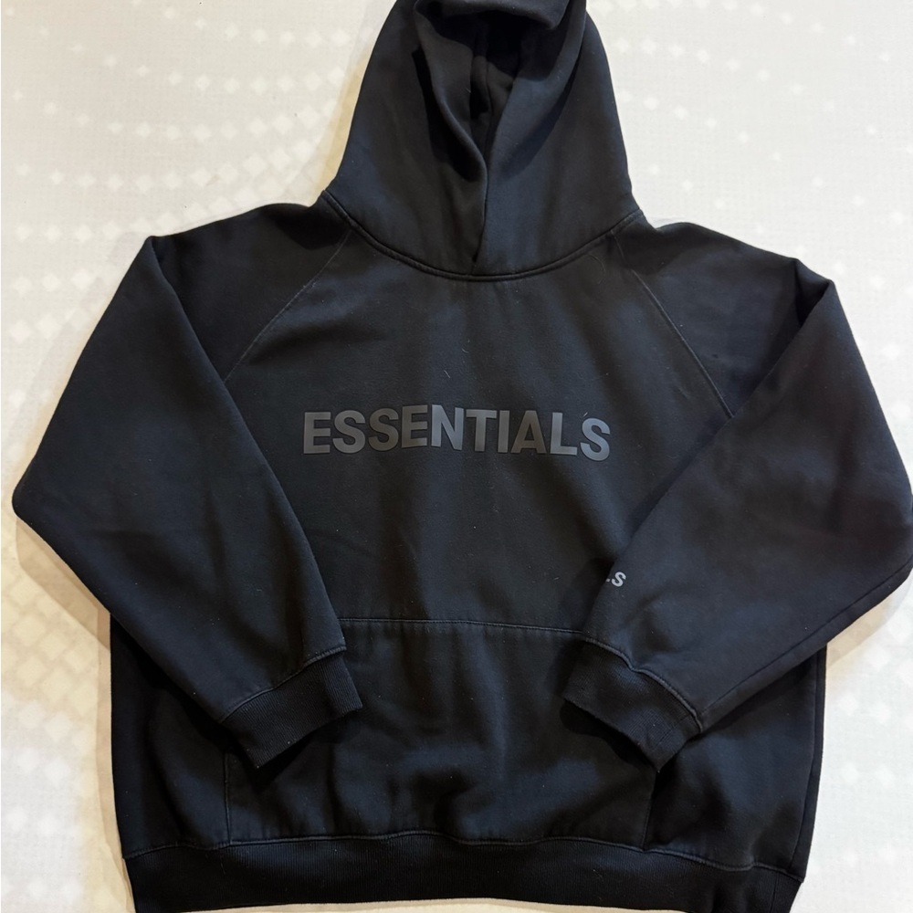 Essentials Black Hoodie